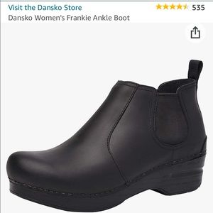 Leather Dansko Frankie’s smoke free home